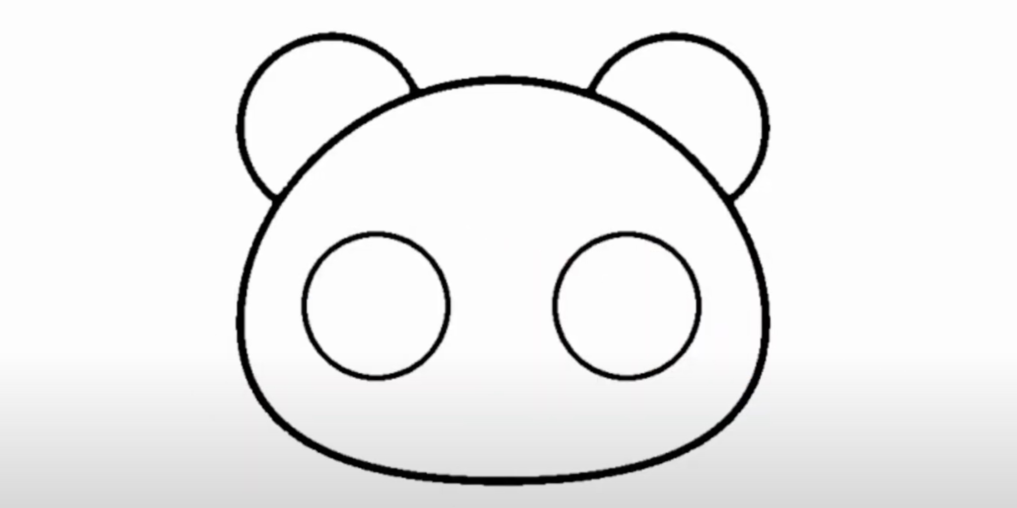 Как нарисовать глаза медведю