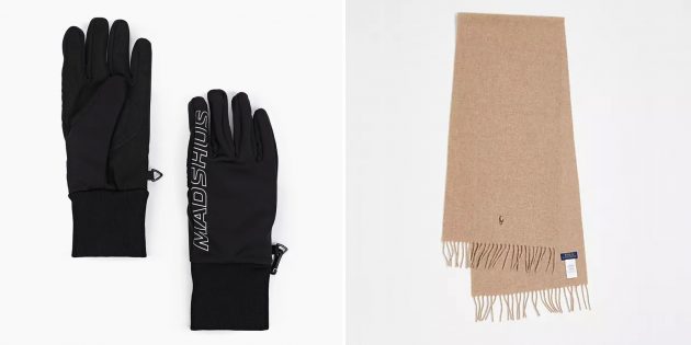Что подарить парню на Новый год: Шарф или перчатки