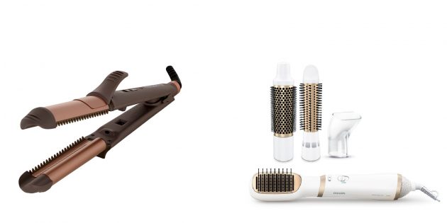 What to give a girl for the New Year: hair styling devices