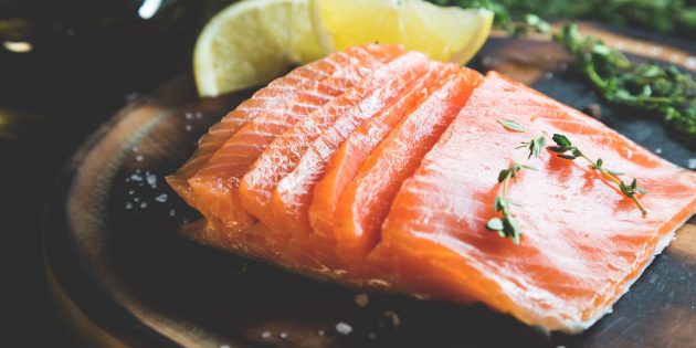 How to salt trout with cognac in 30 minutes at home