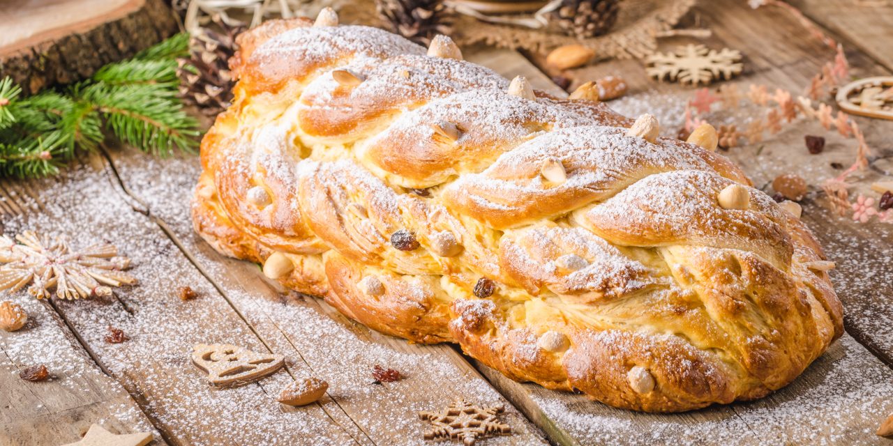 Чешский рождественский хлеб