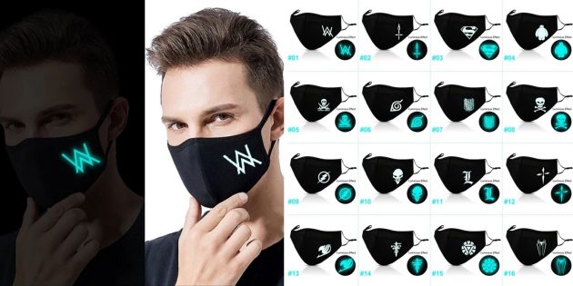 Многоразовые маски с AliExpress