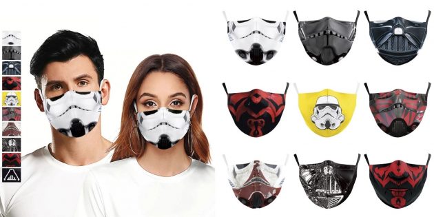 Многоразовые маски с AliExpress