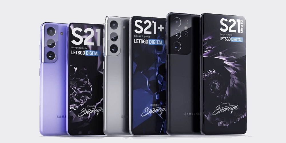 Дизайн Galaxy S21, S21+и S21 Ultra раскрыт