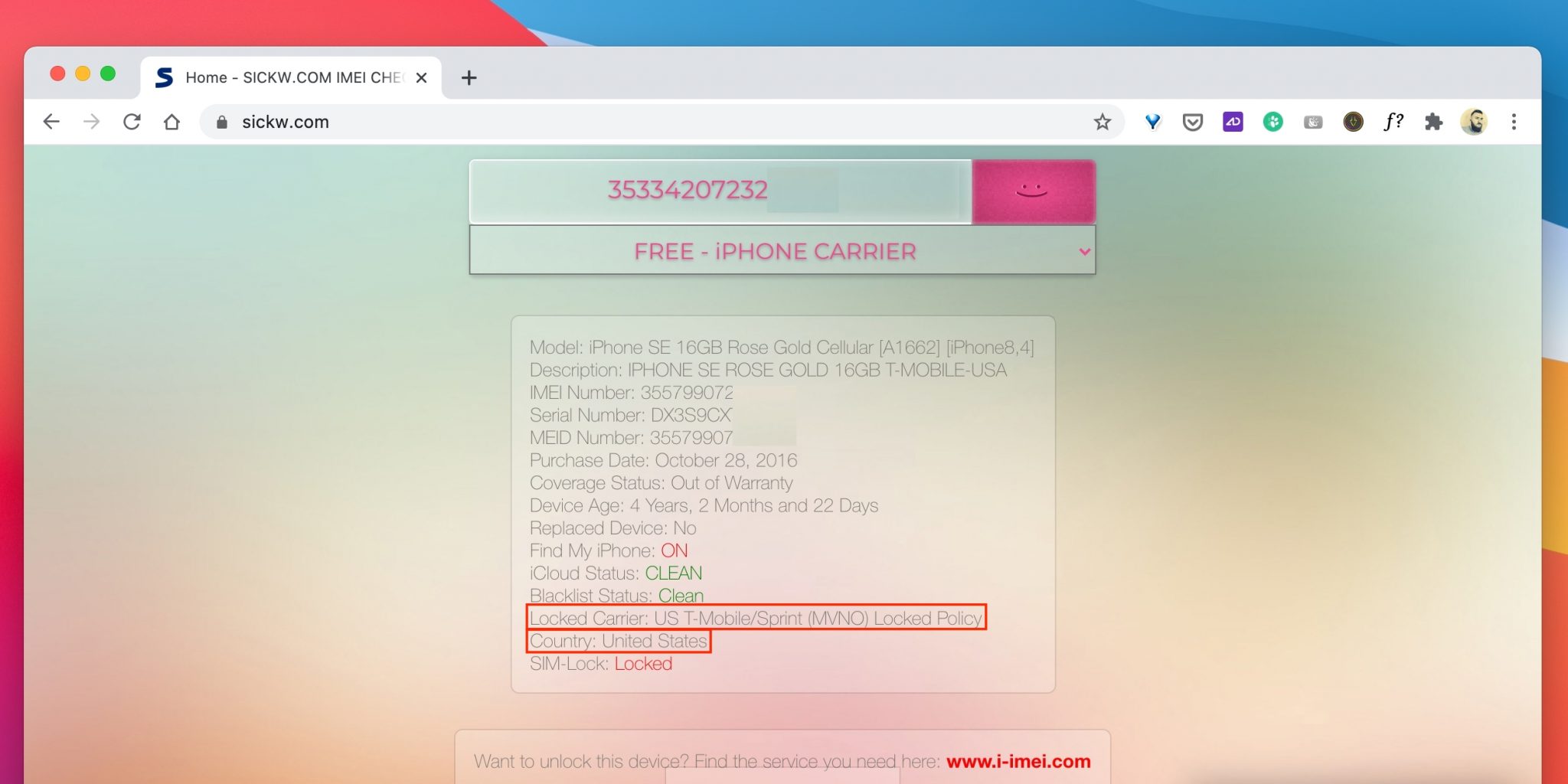 Com imei check iphone xs 64 гб silver cellular. Imei. Imei writer. Photoelectric sensor. Sickw.