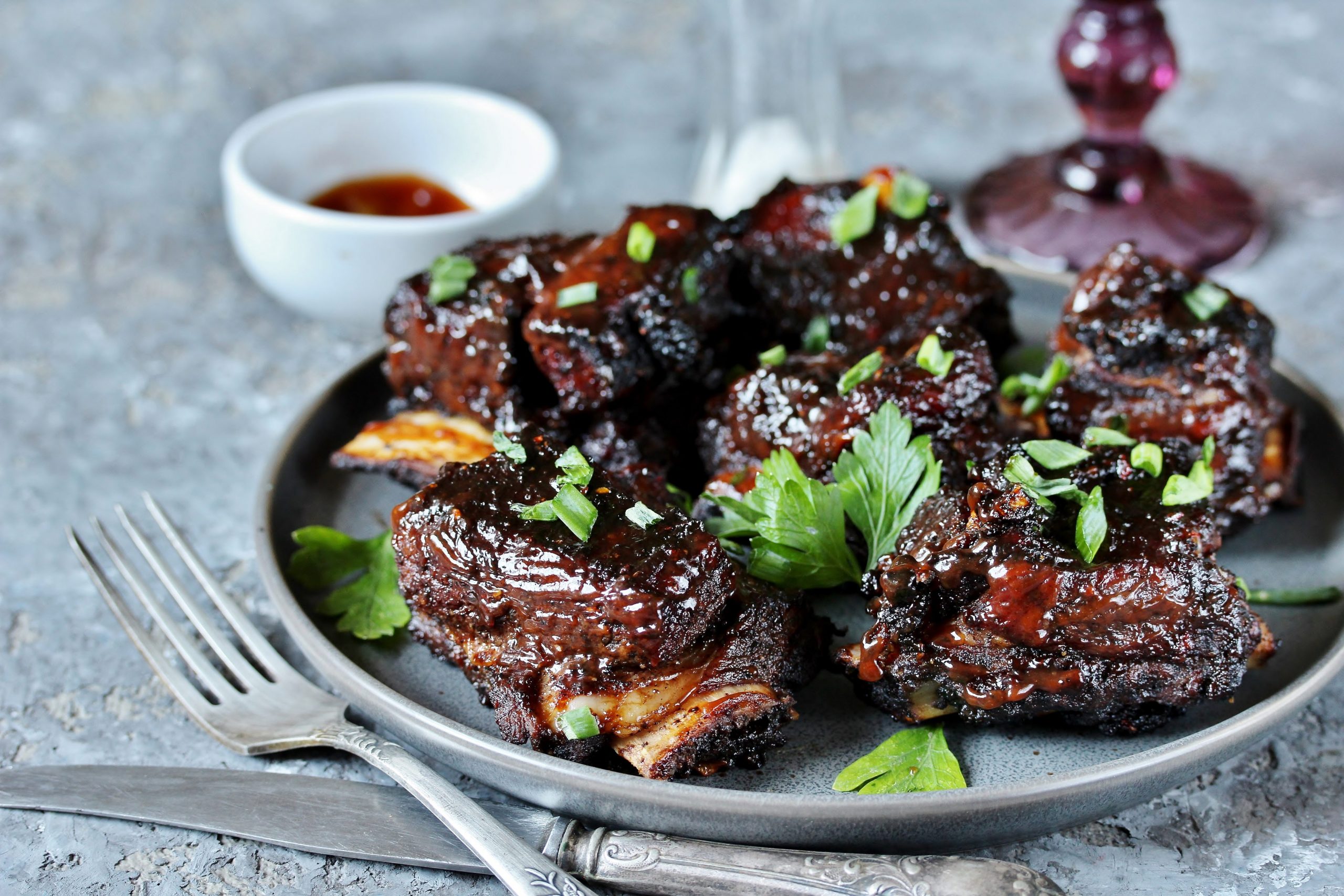 Говяжьи ребра в духовке. Braised short Ribs.