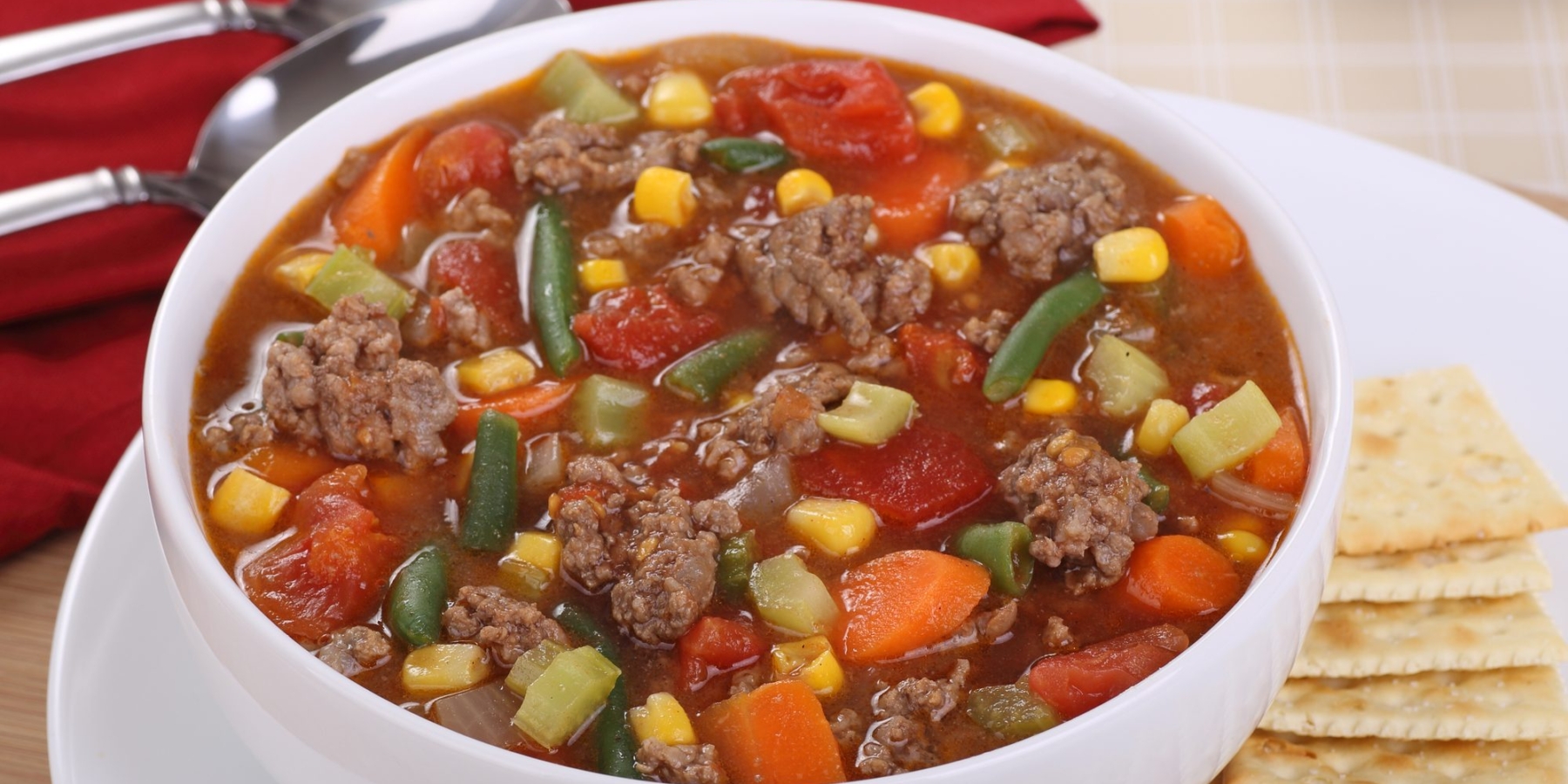 Суп с фаршем и цуккини