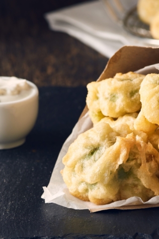 Брокколи в кляре на сковороде за 15 минут