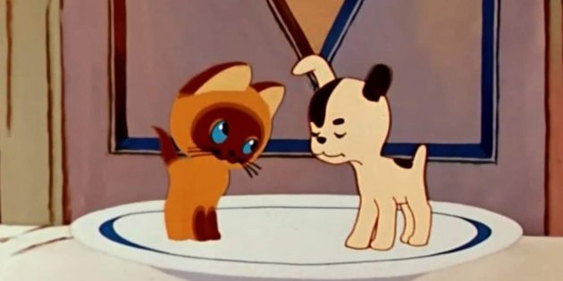Мультфильмы про кошек: «Котёнок по имени Гав»