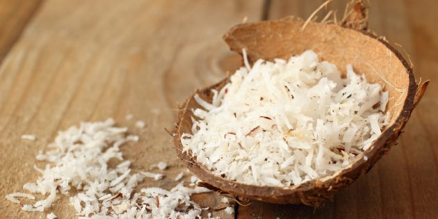 Что приготовить из кокоса: кокосовая стружка