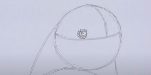 Как нарисовать попугая: Нарисуйте глаз