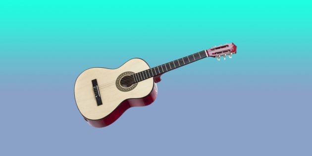 Подарки на 8 Марта: акустическая гитара Denn DCG390