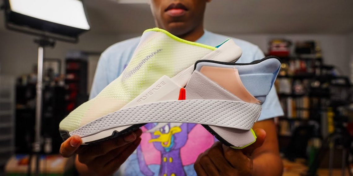 Nike представила кроссовки, которые можно надевать и снимать без помощи рук