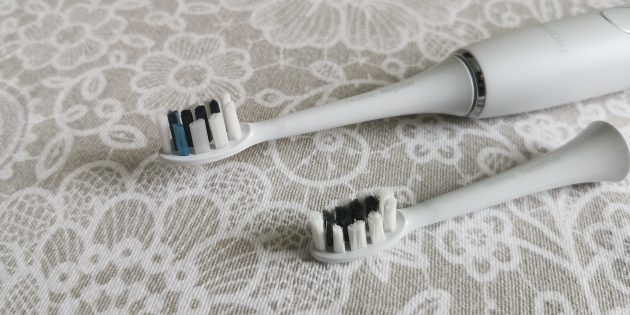 С любой насадкой M1 Sonic Electric Toothbrush можно использовать в четырёх режимах