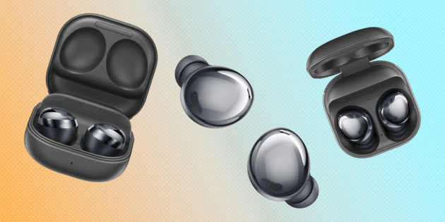 ����� Samsung Galaxy Buds Pro � ������� ��������� � �������� ��������� � ������ ���������������
