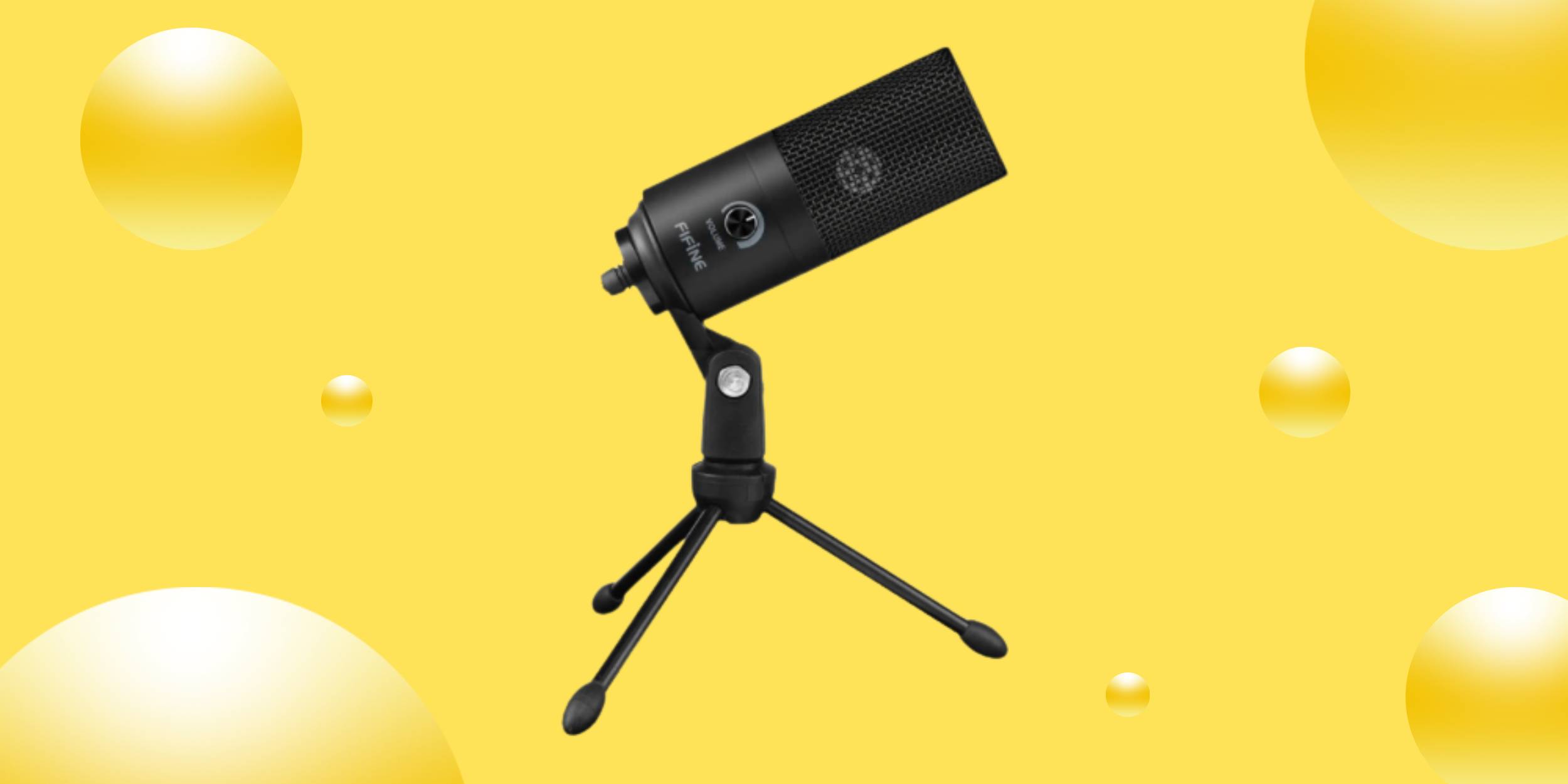 Бюджетный микрофон для подкастов