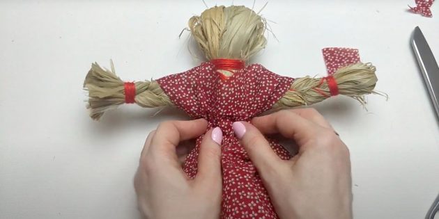 Как с детьми сделать куклу масленицу