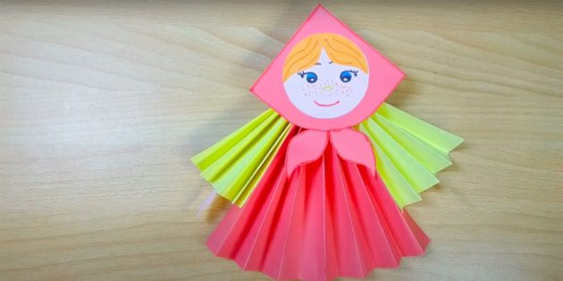 Уроки изготовления кукол. Как сделать бумажную куклу. Урок 1.