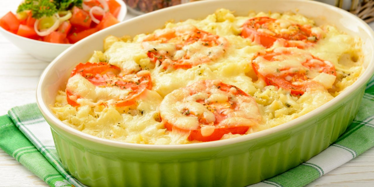 Картошка с сыром и помидорами в духовке, пошаговый рецепт с фото на ккал