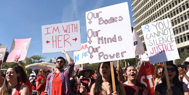 «День без женщин» в Лос-Анджелесе, 2017 год: акция на Международный женский день