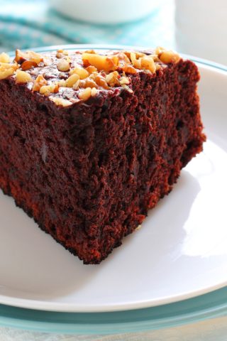 Шоколадный пирог со свёклой