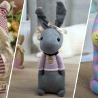 25 простых и милых игрушек из носков