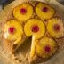 Перевёрнутый пирог с консервированными ананасами