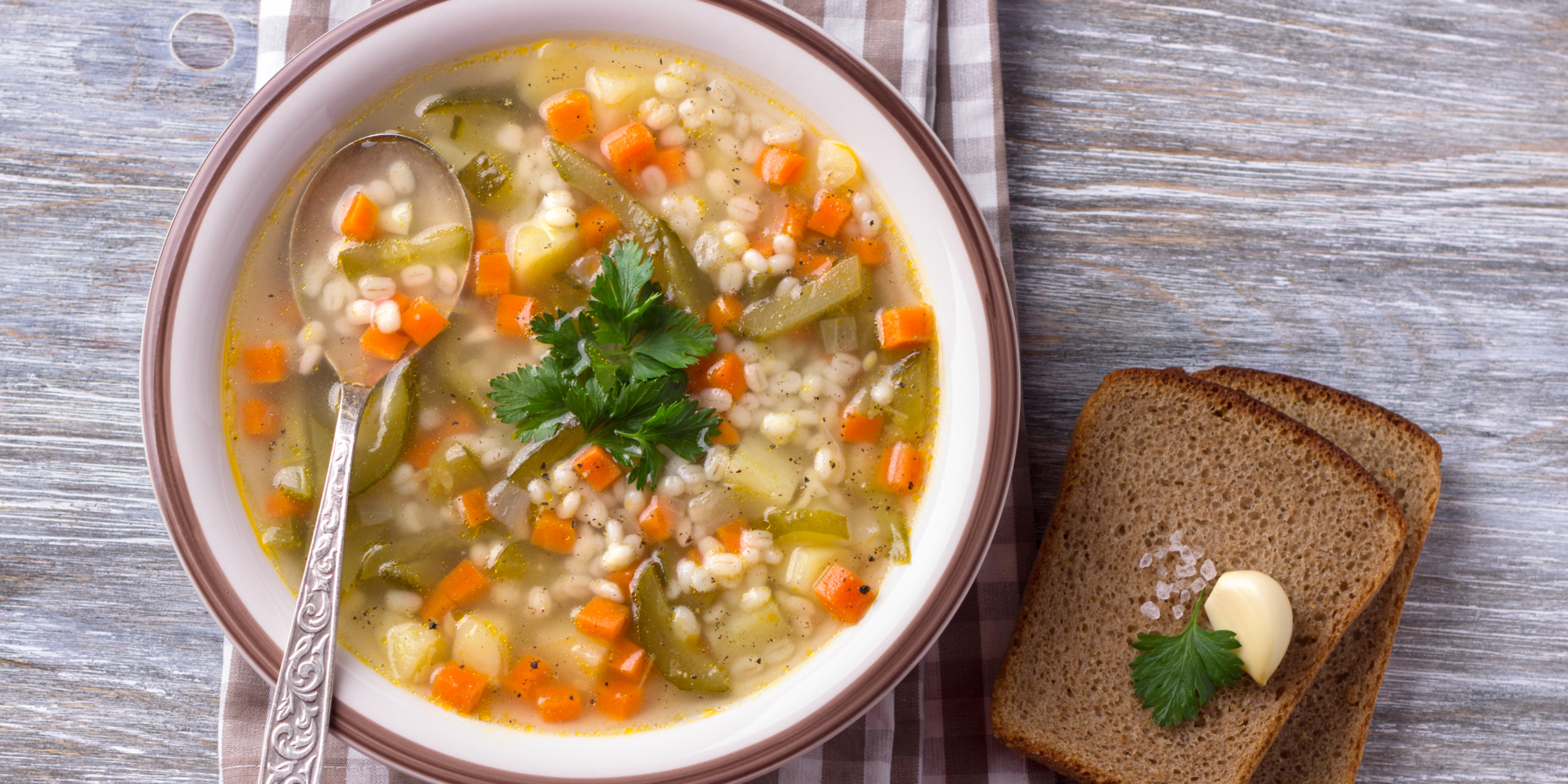 Быстрый постный рассольник