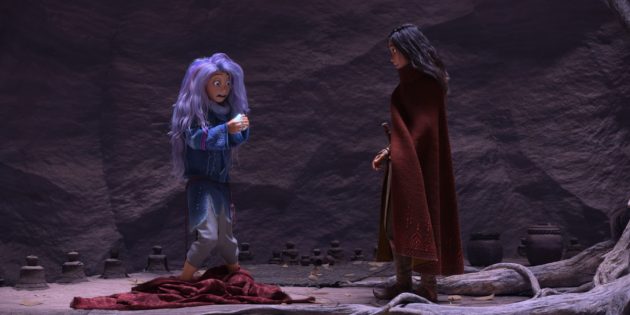 Кадр из мультфильма «Райя и последний дракон» 