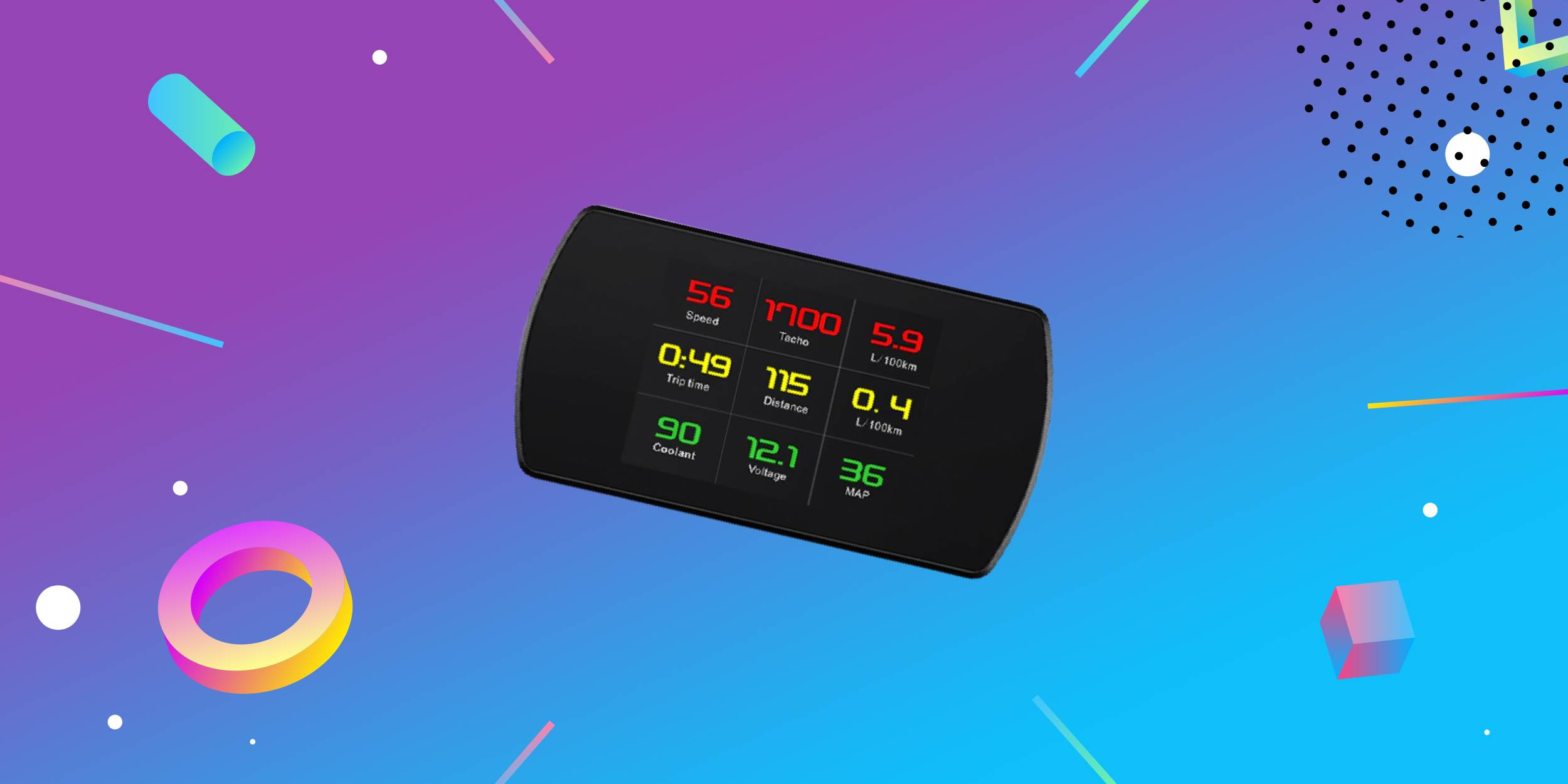 Бортовой компьютер VJOYCAR P12