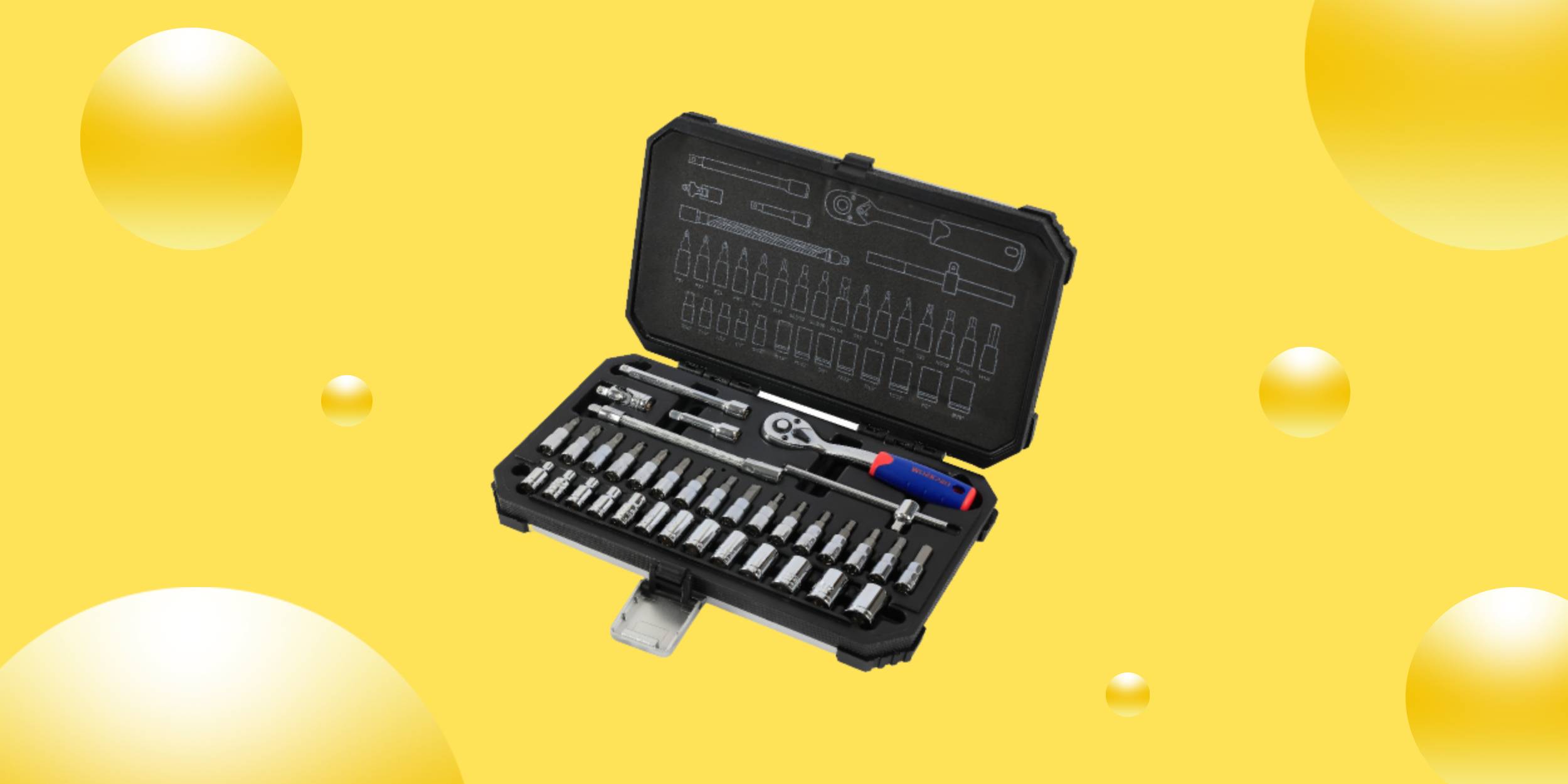 Набор Workpro из 35 предметов