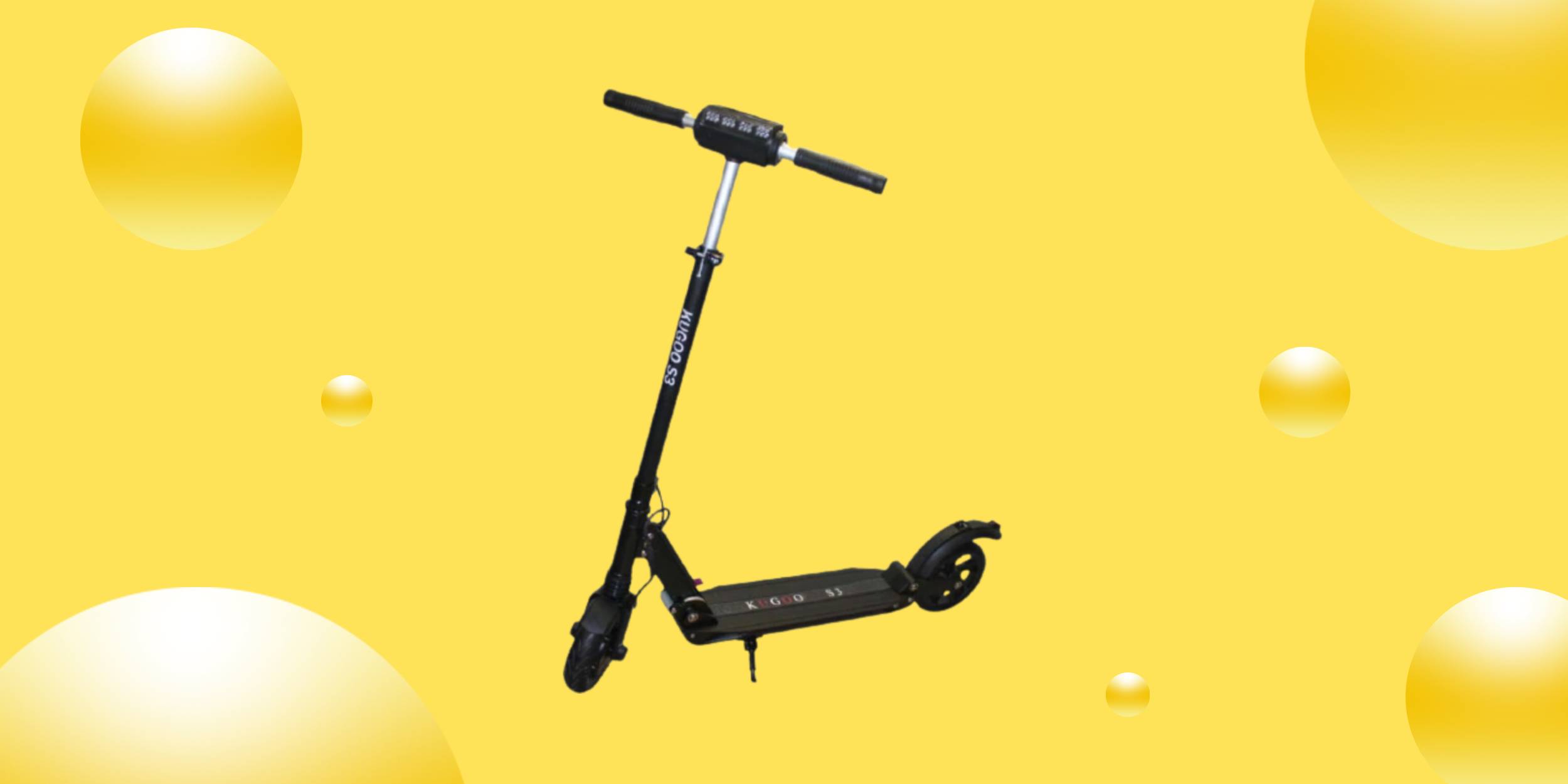 Складной электросамокат Kugoo S3