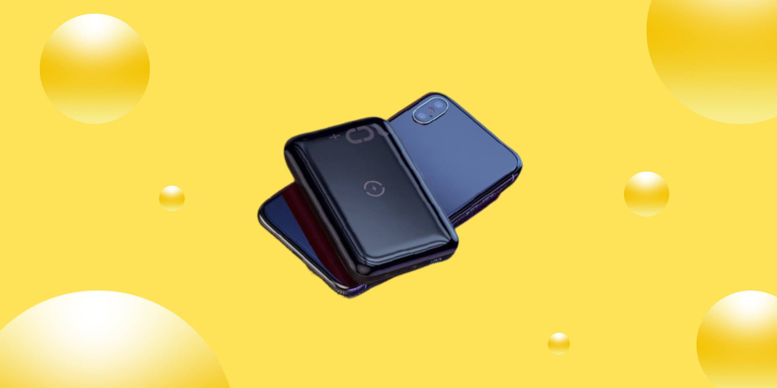 Внешний аккумулятор Baseus с функцией беспроводной зарядки