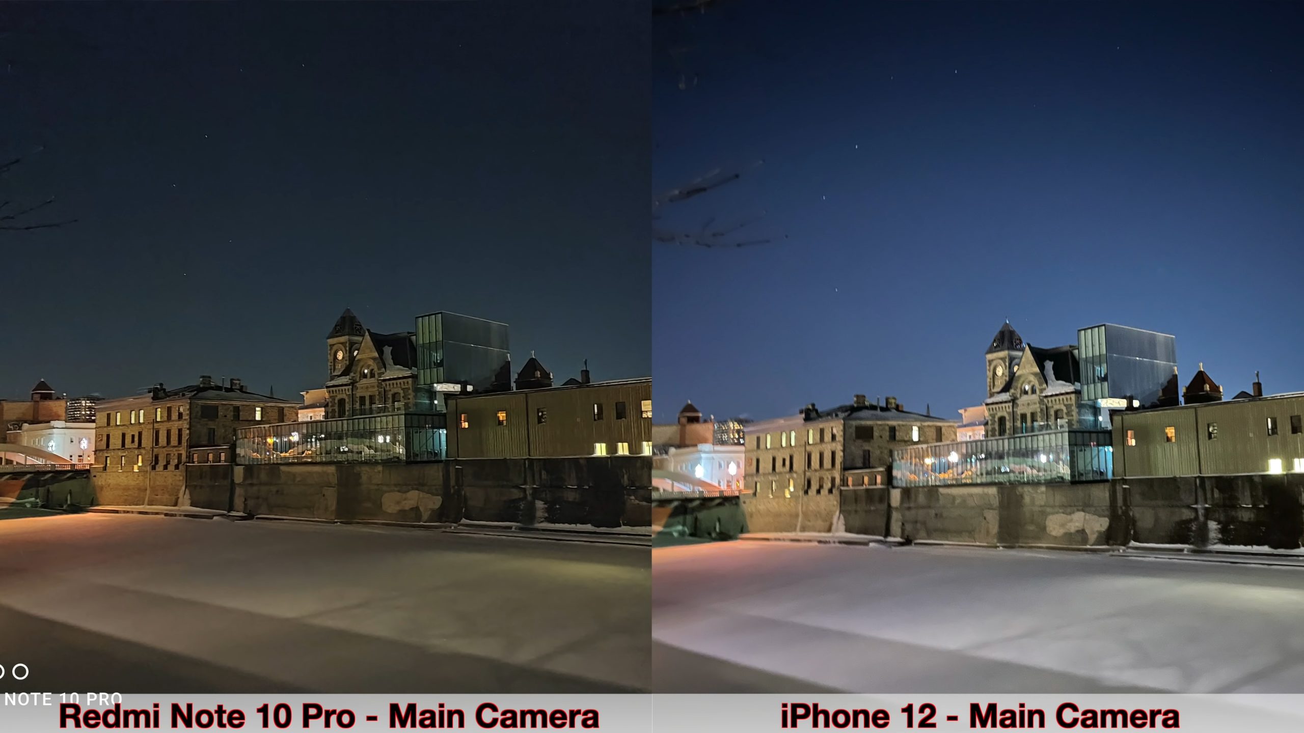 Блогер сравнил камеры Xiaomi Redmi Note 10 Pro и iPhone 12. Велика ли разница?