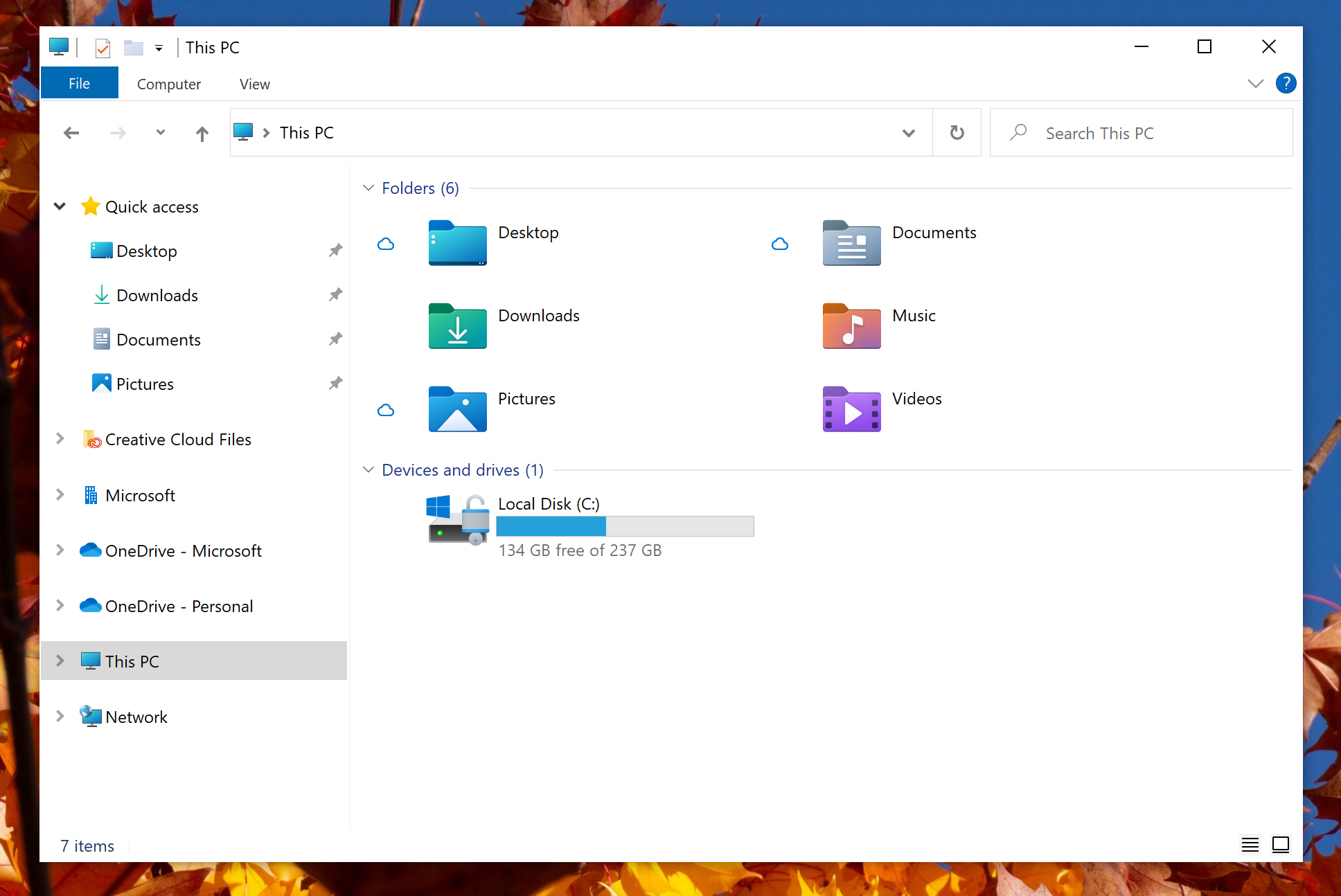 Windows 10 иконки