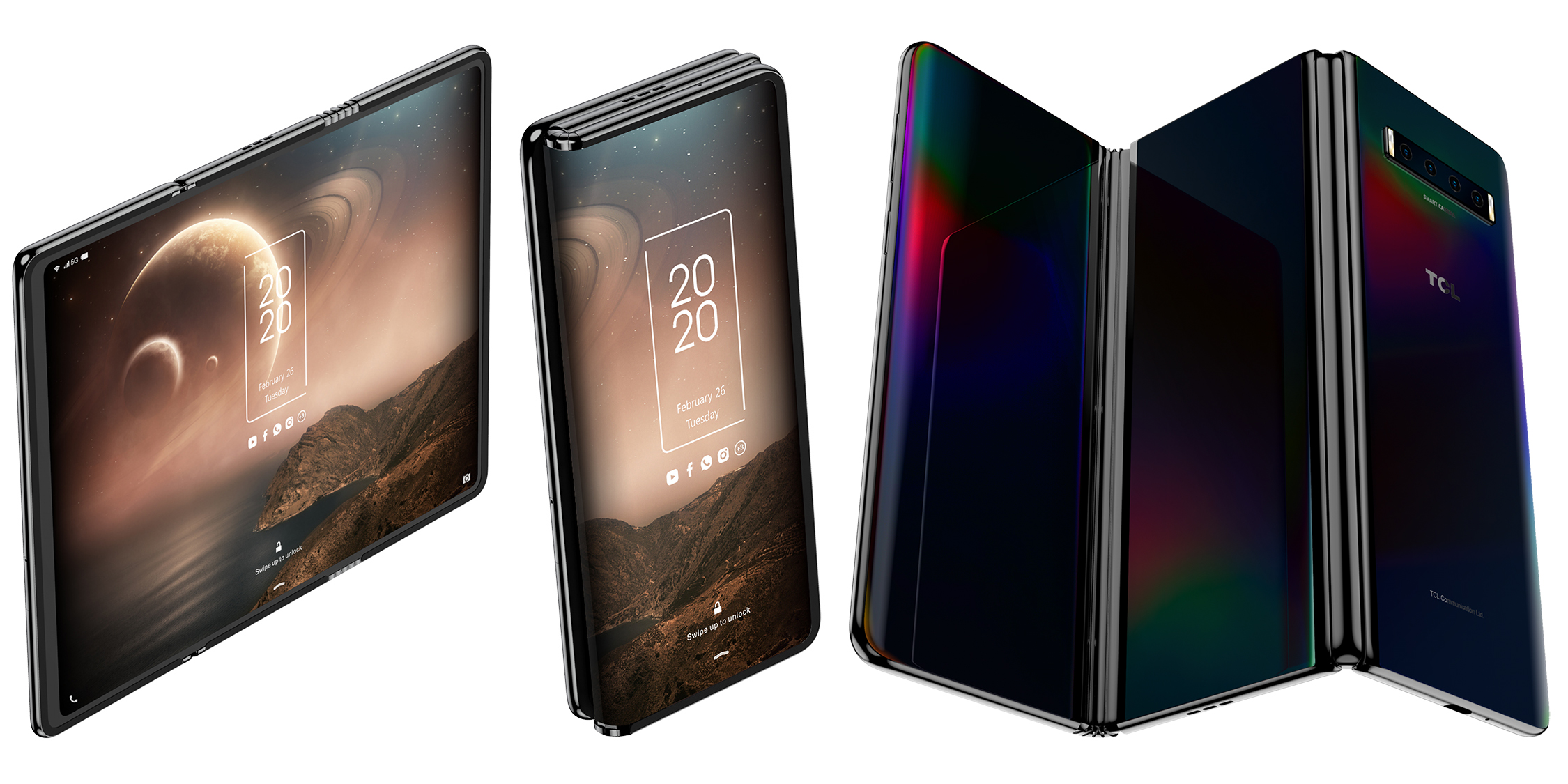 Samsung готовит новый смартфон-планшет, который будет сгибаться с двух сторон