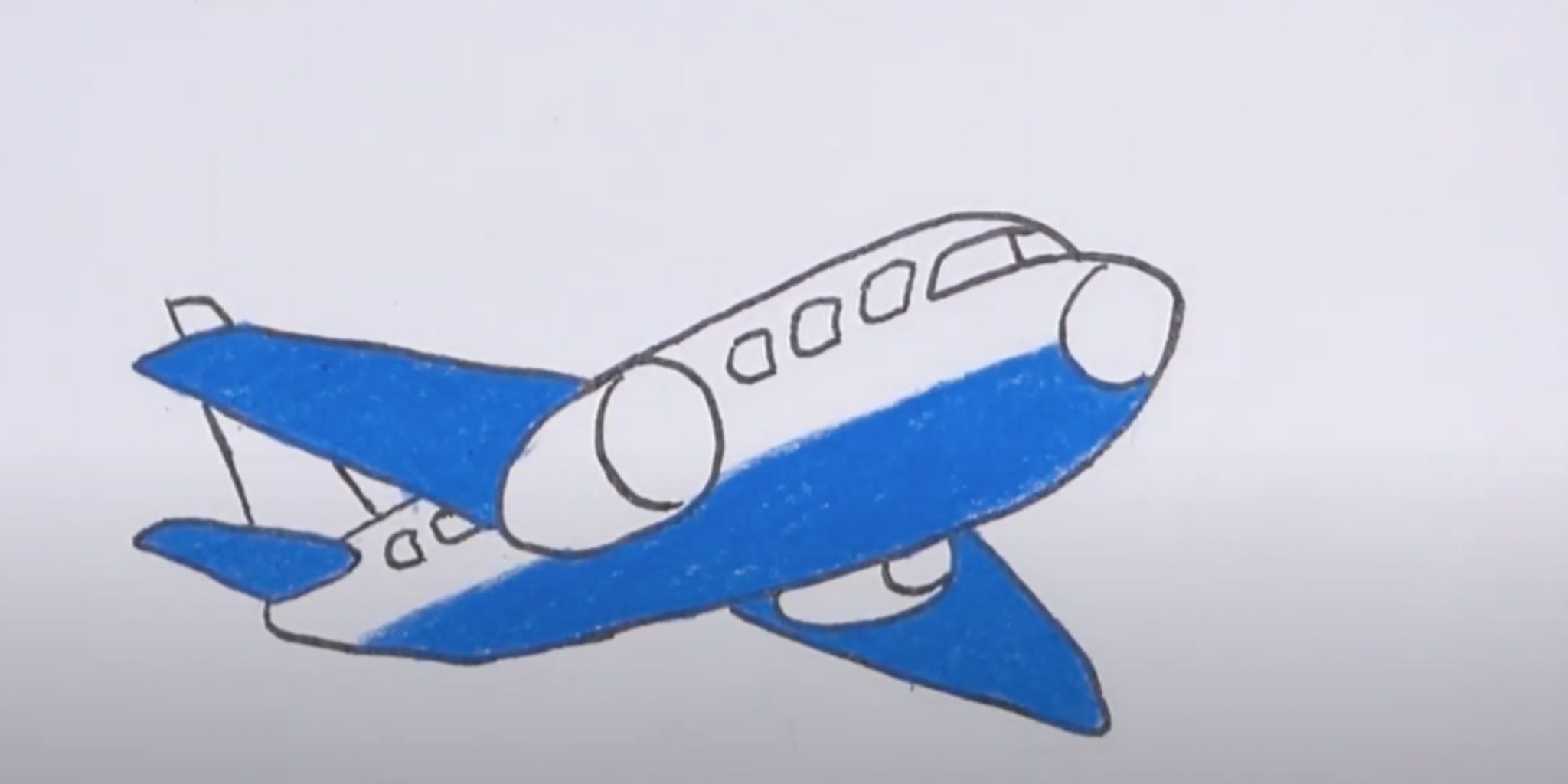 Нарисовать самолёт ребенку 1 класс окружающий мир