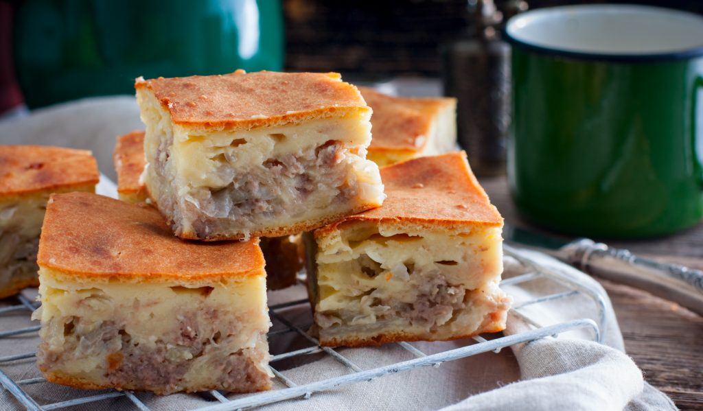 Пирог с курицей и картошкой в мультиварке — рецепт с фото пошагово
