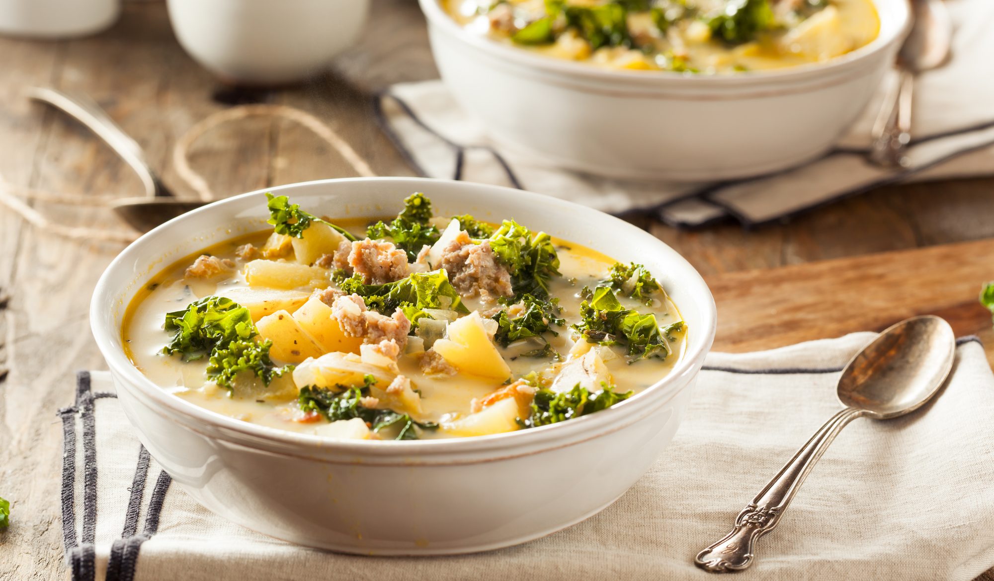 Creamy sausage Potato Soup