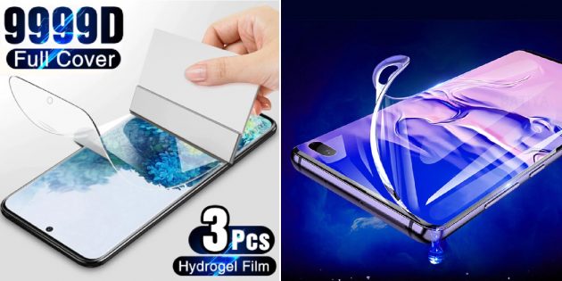 Гидрогелевая плёнка для Samsung