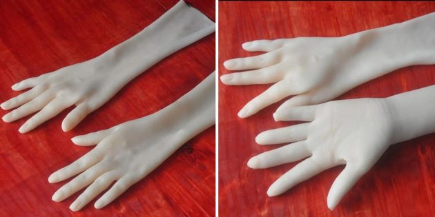 Реалистичные перчатки