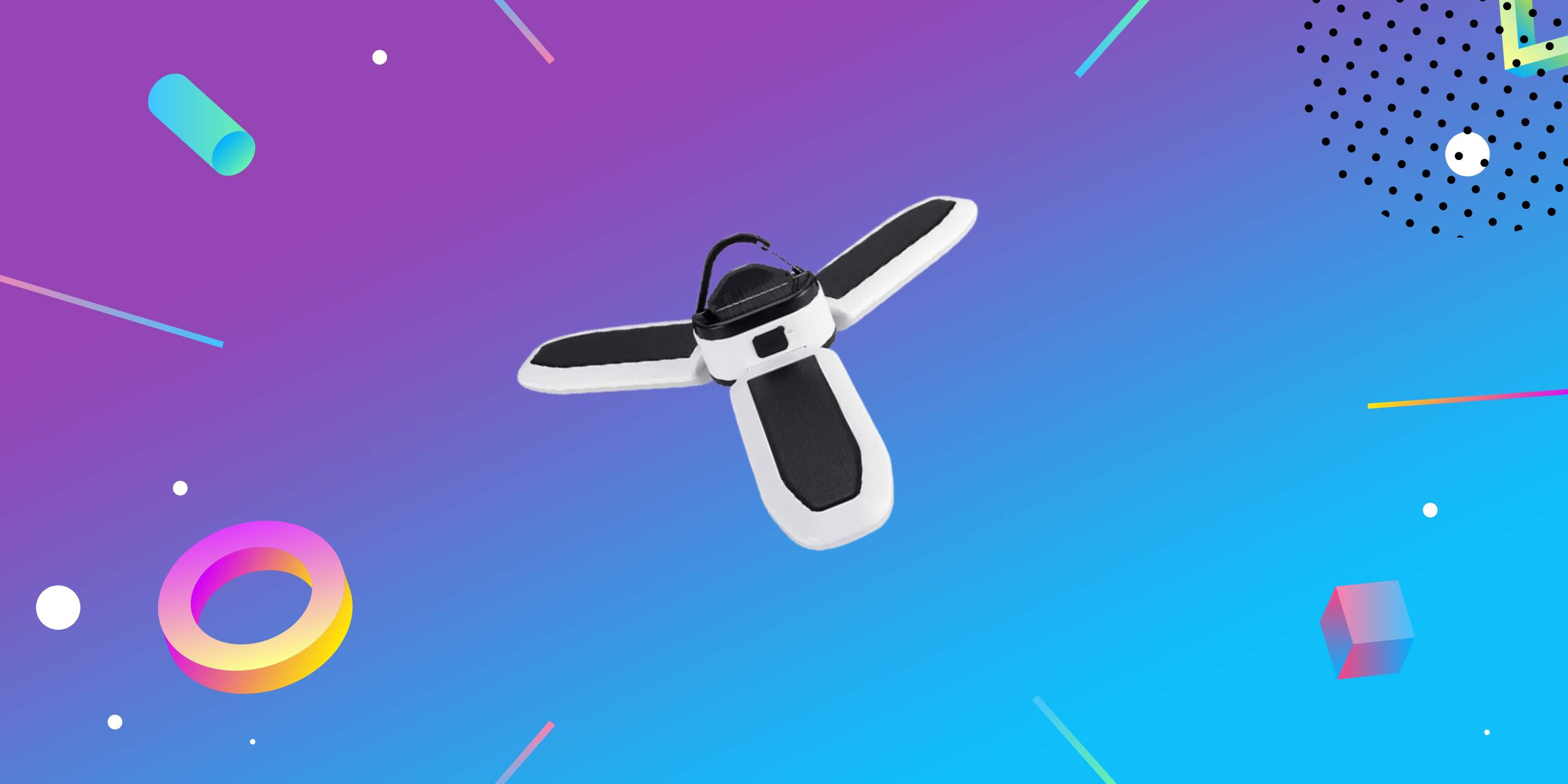 Складной перезаряжаемый светильник