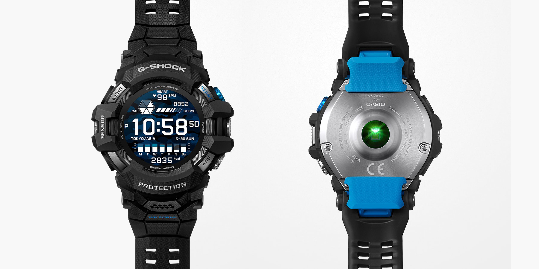 Casio выпустила первые умные часы G‑SHOCK на Wear OS от Google