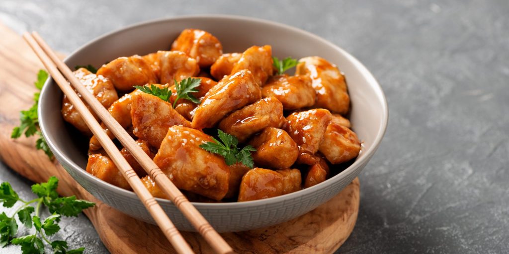 Курица в кисло-сладком соусе по-китайски | РЕЦепты, диеты, истории о еде | Дзен
