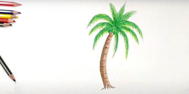 Как нарисовать дерево: нарисуйте ветви