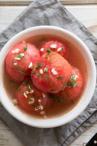 Маринованные помидоры без кожицы за 24 часа