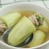 Тайский суп с фаршированными огурцами