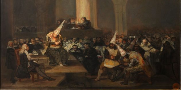 «Трибунал инквизиции», картина Франсиско Гойи