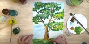 Как нарисовать дерево: 35 вариантов на любой вкус