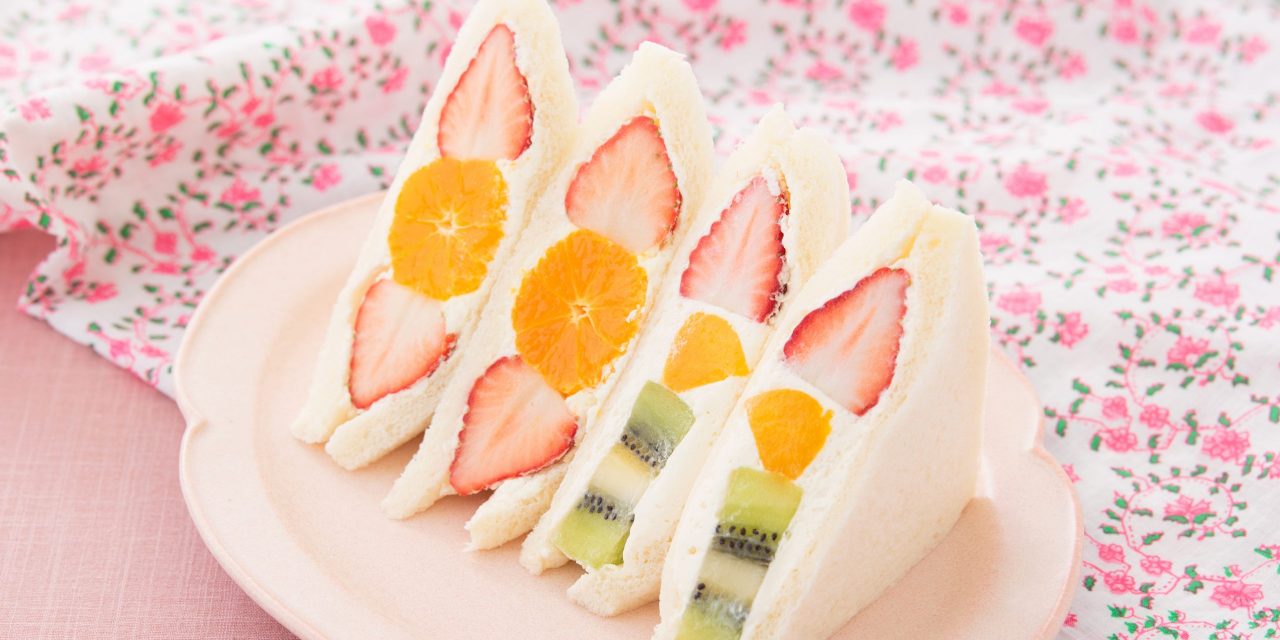 Идеальные японские сэндвичи с фруктами